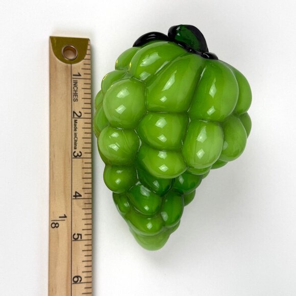 Vintage 5pc Murano Style Glass Fruit Vegetables Hand Blown Art Glass EUC - Picture 10 of 12